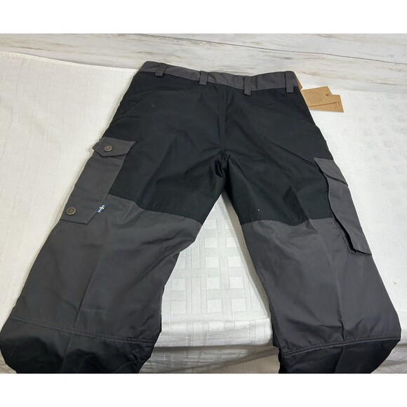 NEW! FJALLRAVEN Vidda Pro Black Gray Trousers G-1000 Pants 44 Size 29 x 31 M Reg - Picture 11 of 16